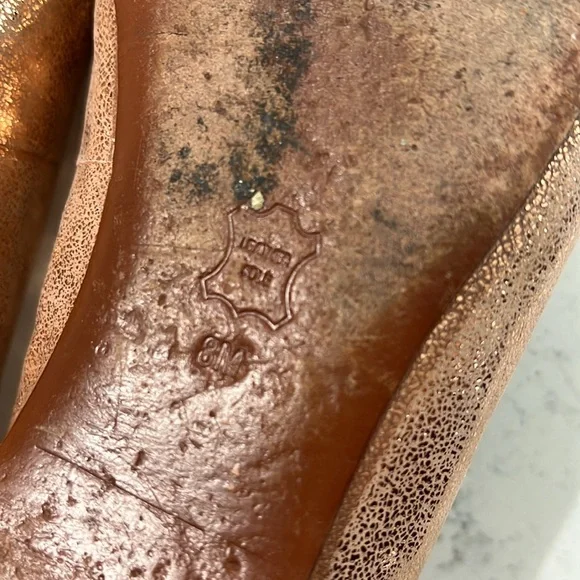 Tory Burch Blaise Copper Loafers - Picture 6 of 8